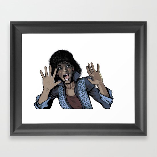 Thrill Framed Art Print