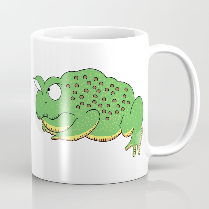 Grumpy ol' Bullfrog Coffee Mug by Tracie Randall
