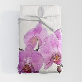 orchid flower minimalist minimal Comforter