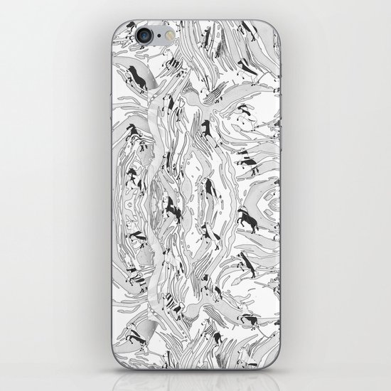 Zebra Cowboys iPhone & iPod Skin