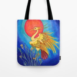 Ra as the Bennu Bird Tote Bag