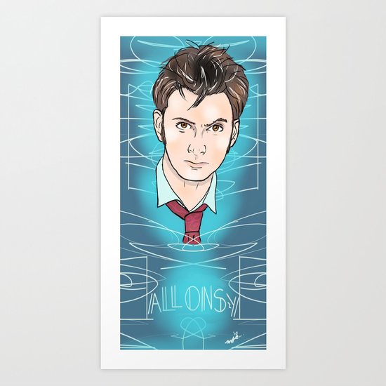 Allons-y Art Print