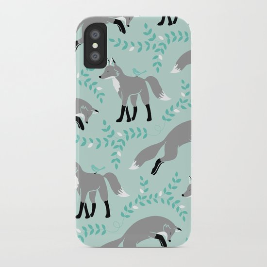 Socks the Fox - Dusk iPhone Case