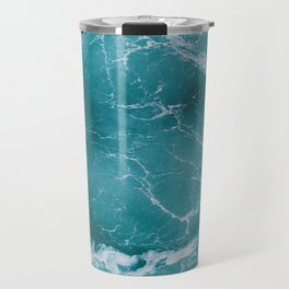 Electric Ocean Travel Mug | Storm, Photo, Landscape, Ocean, Water, Electric, Waves, Swirl, Sea, Color 