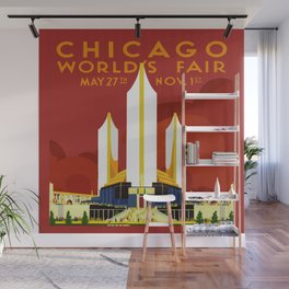 1933 Chicago World's Fair Wall Mural