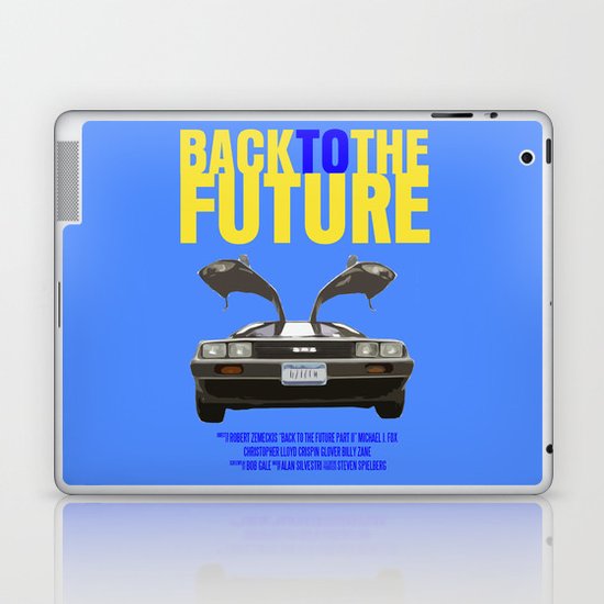Back To The Future Laptop & iPad Skin