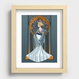 Be Thou Stone No More - Shakespeare Art Nouveau Recessed Framed Print