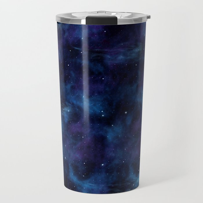 Blue space Travel Mug