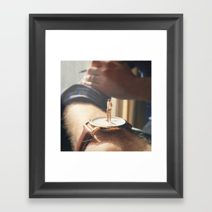 About Time Framed Art Print