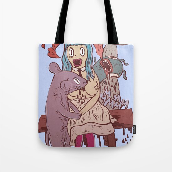 Let’s get friendly, stranger Tote Bag