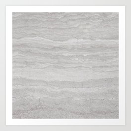 Sand and Stone Marble Art Print