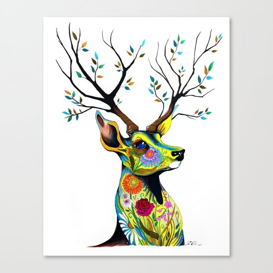 -King of Forest- Canvas Print