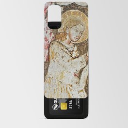 Angel Medieval Fresco Painting Android Card Case