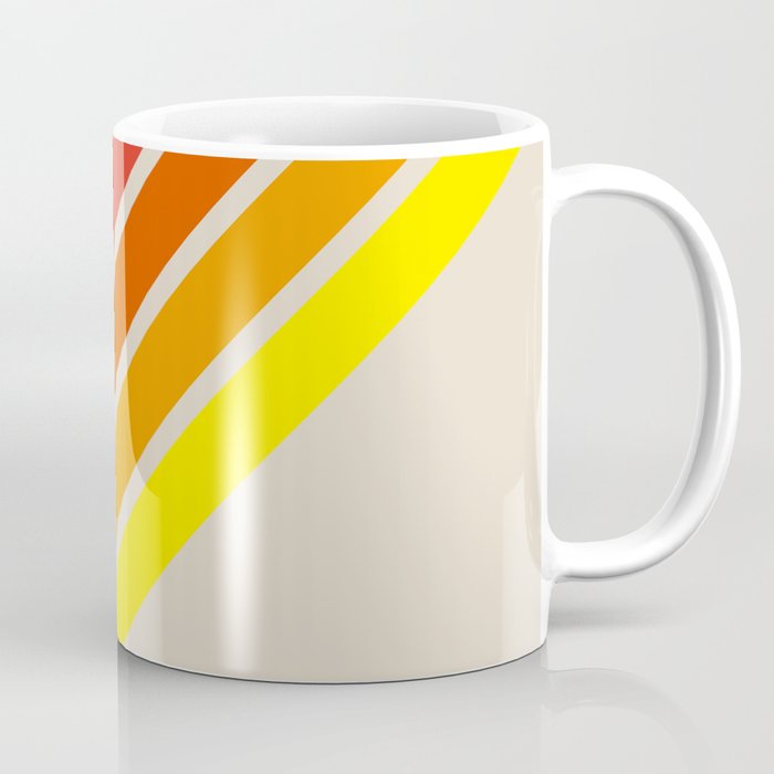 Classic Retro Stripes Alisanus Coffee Mug