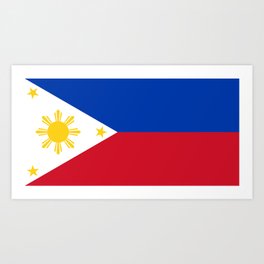 filipino flag art prints to match any home s decor society6