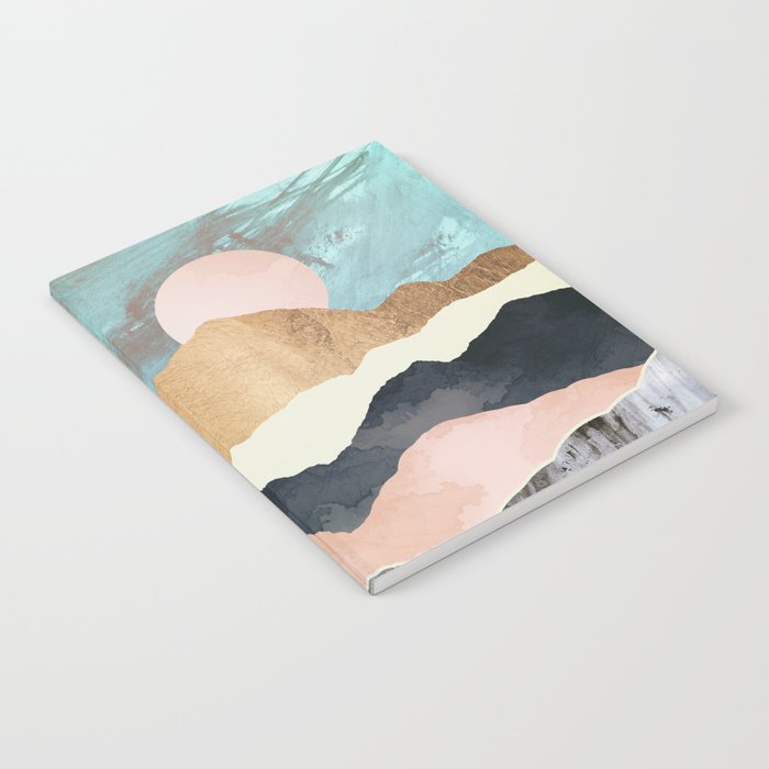 Pink Mountains Notebook