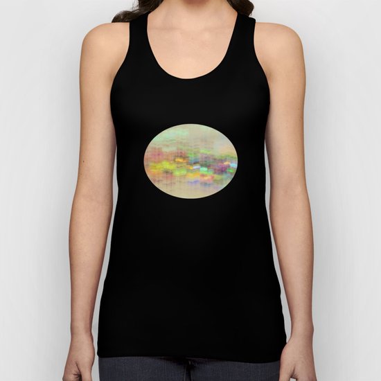 Small Mountain Village Unisex Tank Top