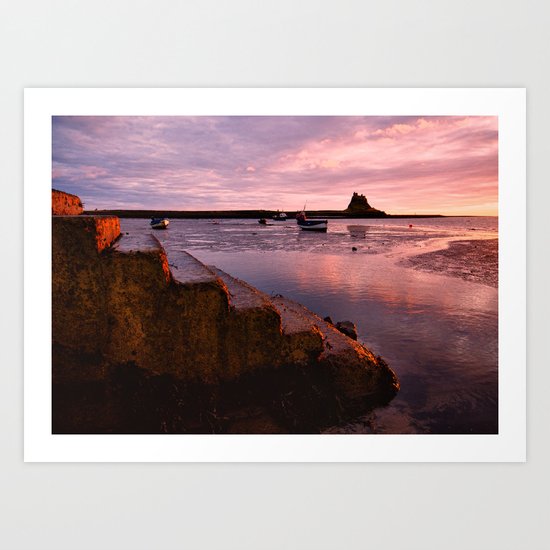 Lindisfarne Castle Art Print