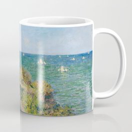 Claude Monet - Fisherman's Cottage on the Cliffs at Varengeville Coffee Mug