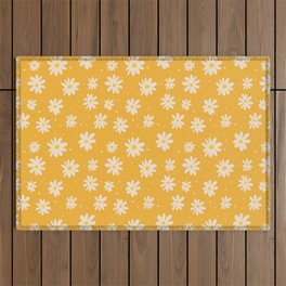 Sunshine Daisies Outdoor Rug