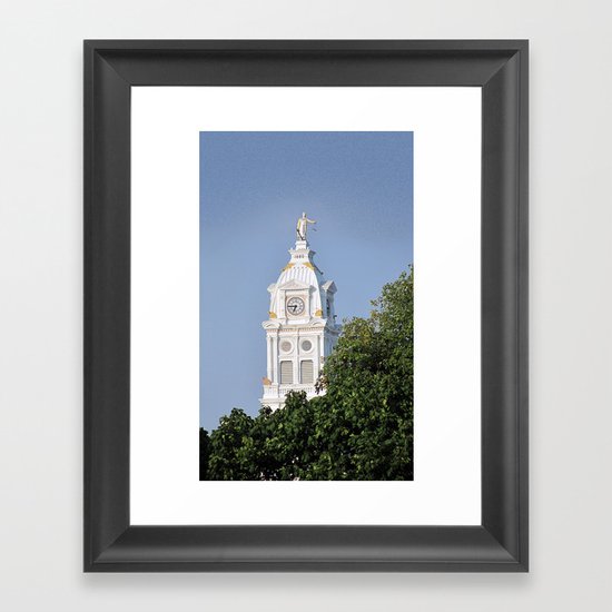 Henry County Courthouse (III) Framed Art Print