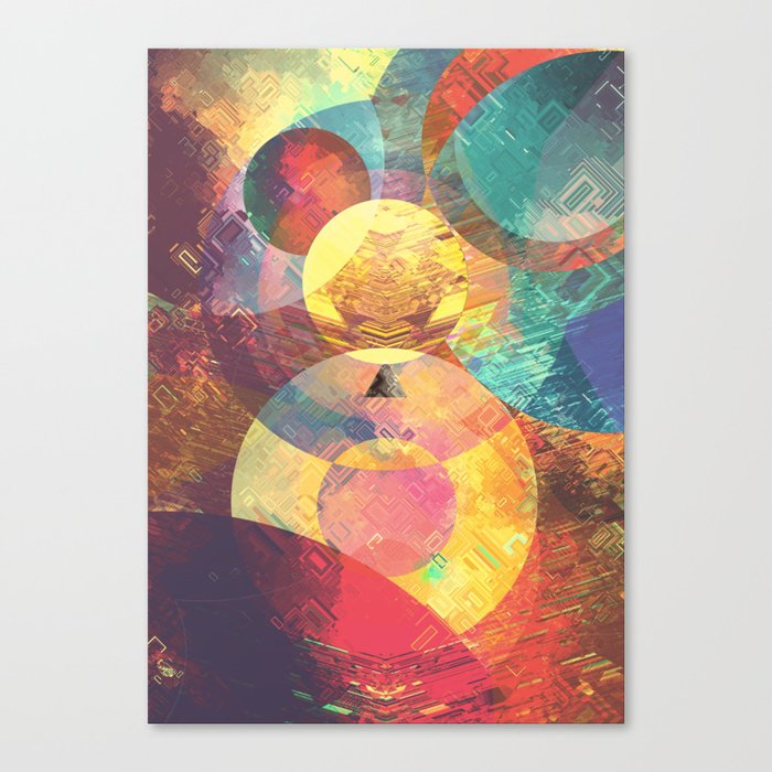 Spiritual Spheres Canvas Print