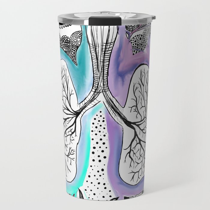 Blooming of the lungs Travel Mug