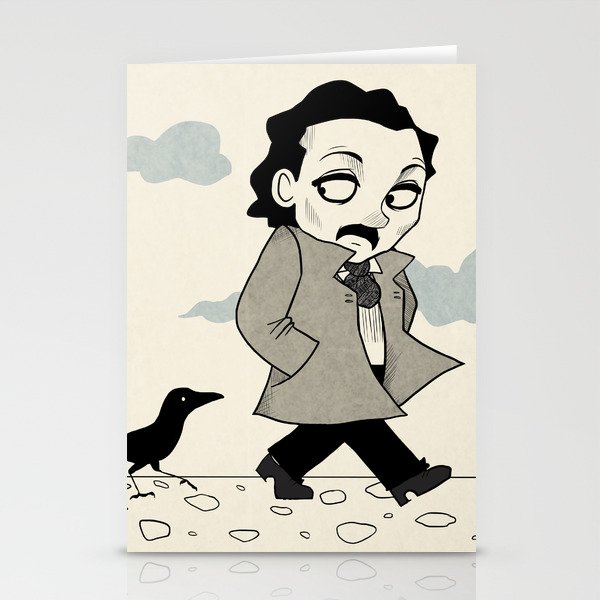 Edgar Allan Poe (Mother Raven) Stationery Cards