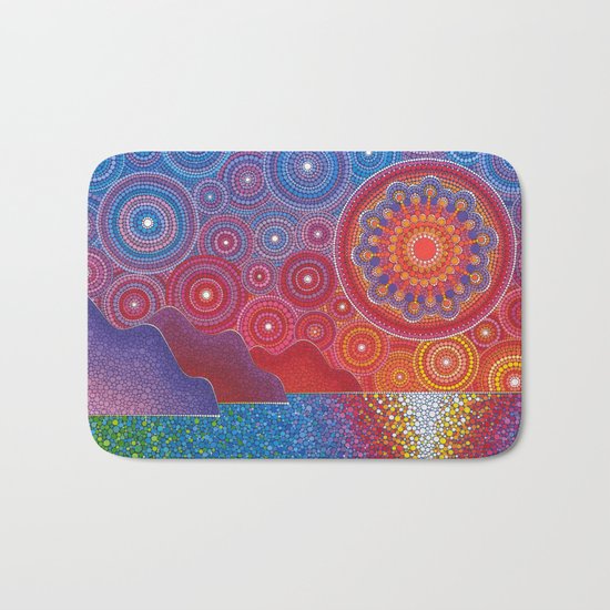 Kauai, Hawaii Sunset Bath Mat