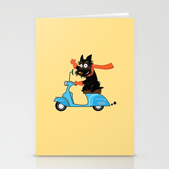 Scottie and Scooter Stationery Cards