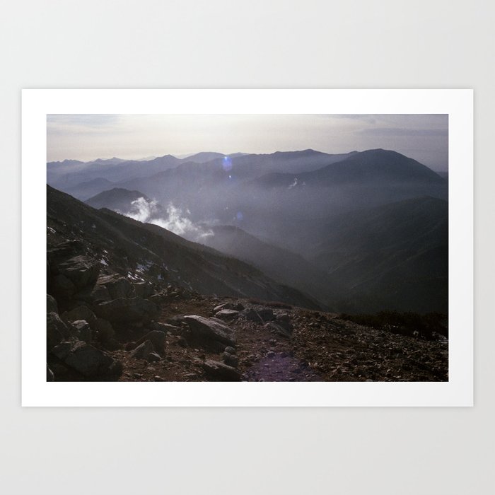 Angeles National Forest Art Print