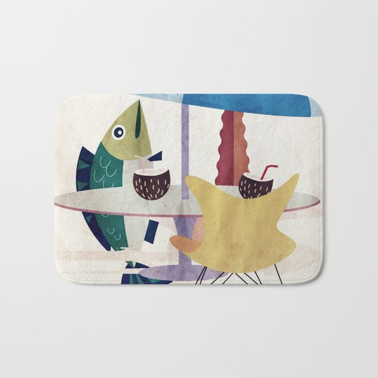 Fischzeit Bath Mat
