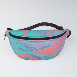 Colorful swirl Fanny Pack