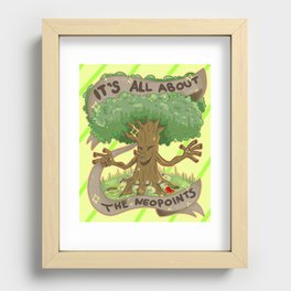 The Money Tree Recessed Framed Print