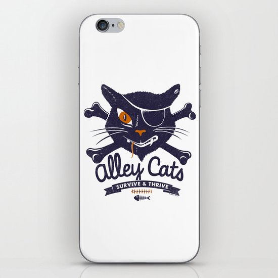 Alley Cats iPhone & iPod Skin