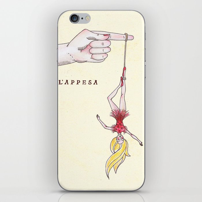 L'appesa - Hanged woman iPhone Skin