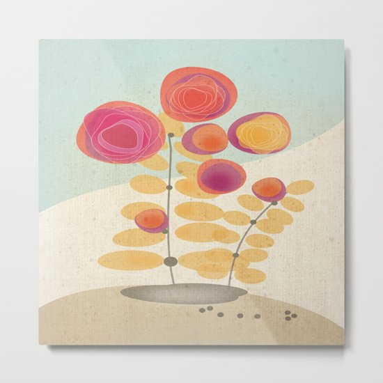 Fantarose Metal Print