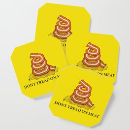 Don't Tread On MEAT Gadsen Flag Coaster