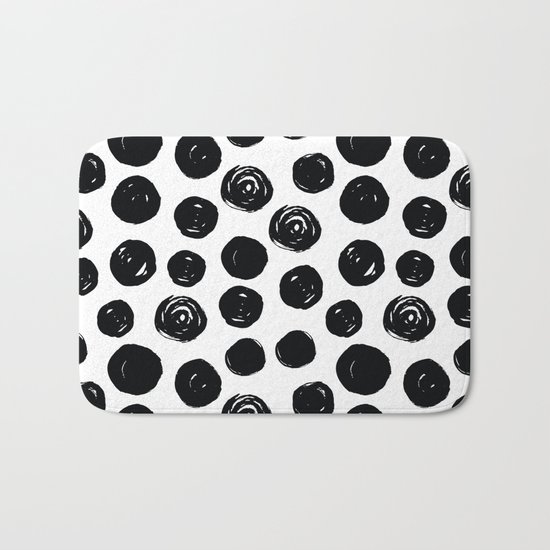Elegant Like A Dot Bath Mat