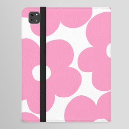 Retro Pink Daisies #1 #decor #art #society6 iPad Folio Case