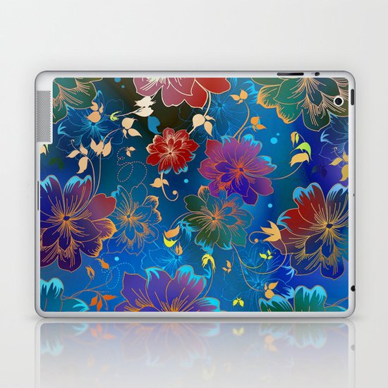 Floral Pattern 2 Laptop & iPad Skin