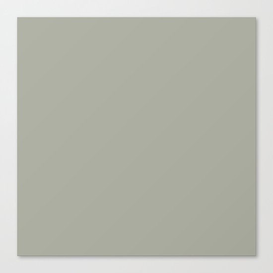Simply Retro Gray Canvas Print