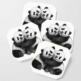 Panda's Hugs G143 Coaster