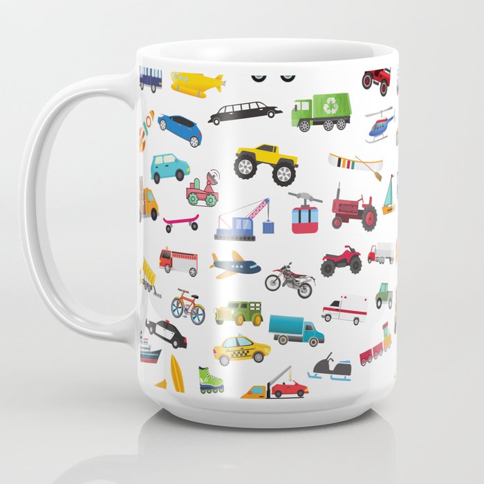 Tuantuyetvoi Back to School Boys First Day of Kindergarten  Monster Truck Cups Acent Coffee Mug 11oz: Coffee Cups & Mugs