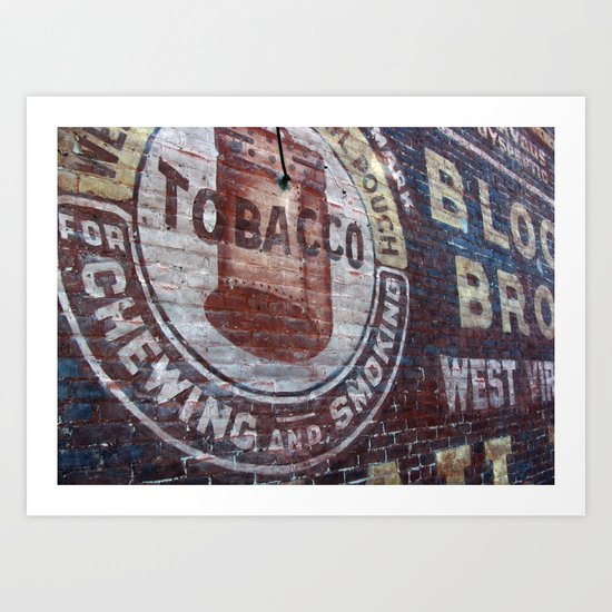 West Virginia Tobacco Art Print