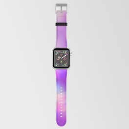 Pink Purple Party Lights Apple Watch Band