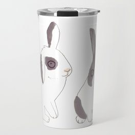 Rabbits and bunnies Travel Mug