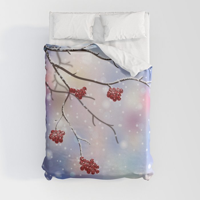 Fruits that grow in winter Duvet Cover