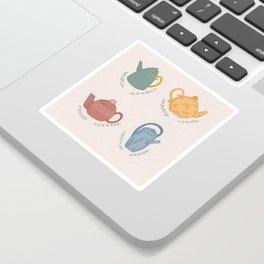 Teapot Collection Sticker