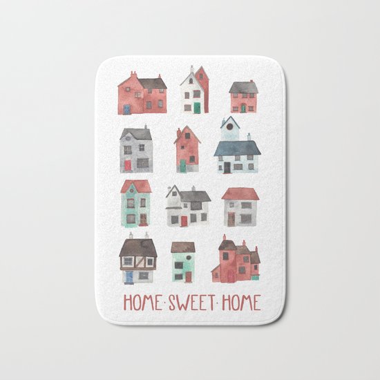 Home Sweet Home Bath Mat